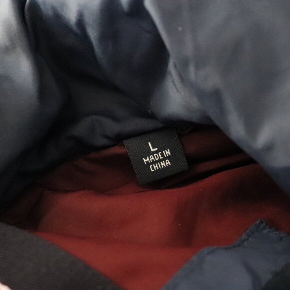 Tommy Hilfiger Mens Blue Sz L Quilted Full Zip Outdoor Puffer Jacket Coat - Picture 14 of 16